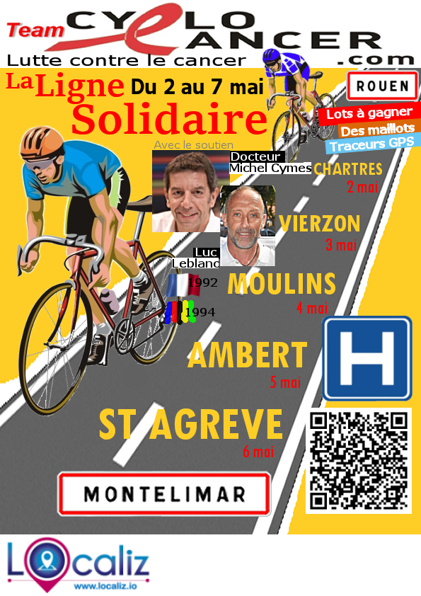 affiche teamcyclocancer