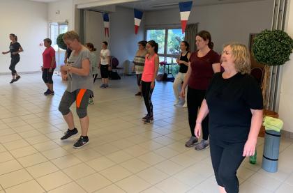 Groupe de body taekwendo